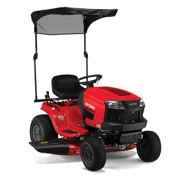 Riding Mower Sun Shade